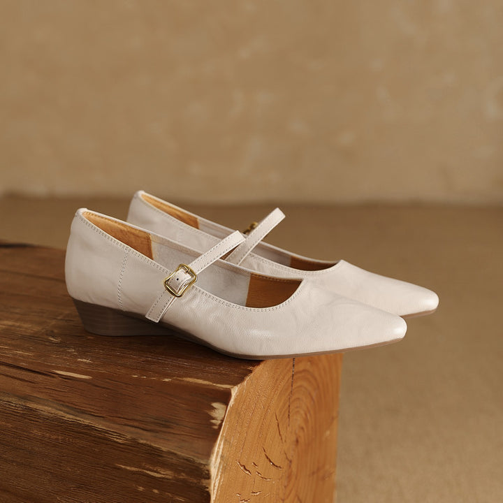 Zule Genuine Leather Pumps