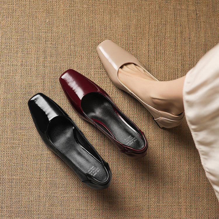 Elira Genuine Leather Heels
