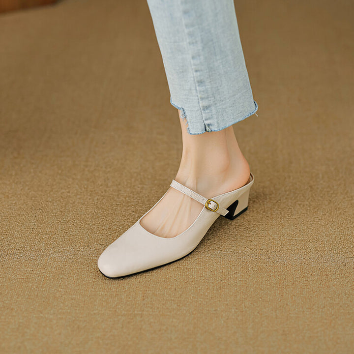 Cressi Genuine Leather Mules