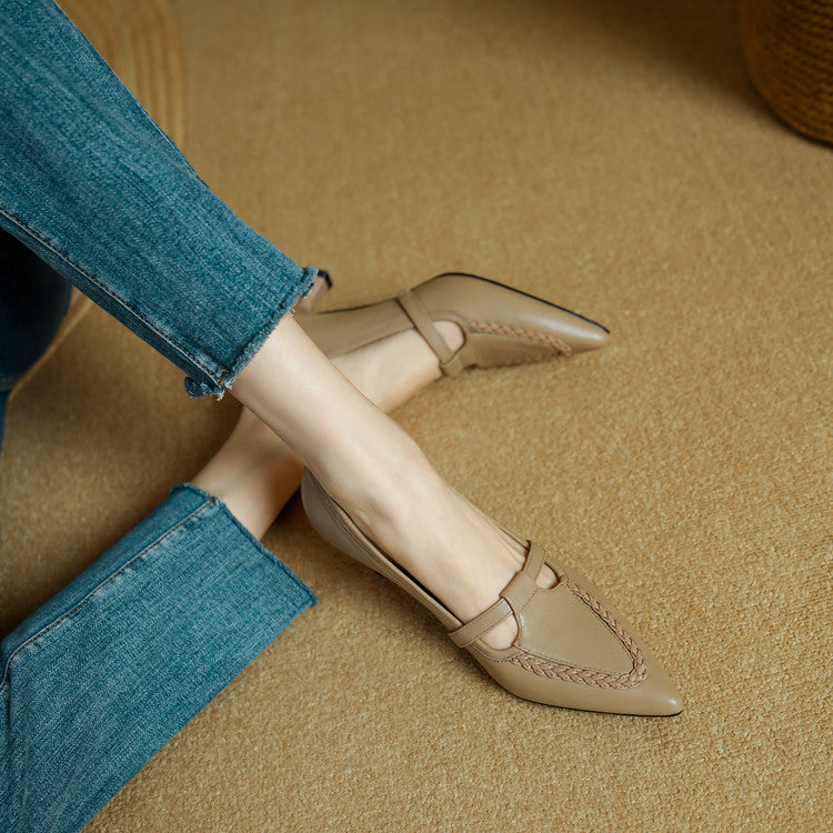 Virex Genuine Leather Heels