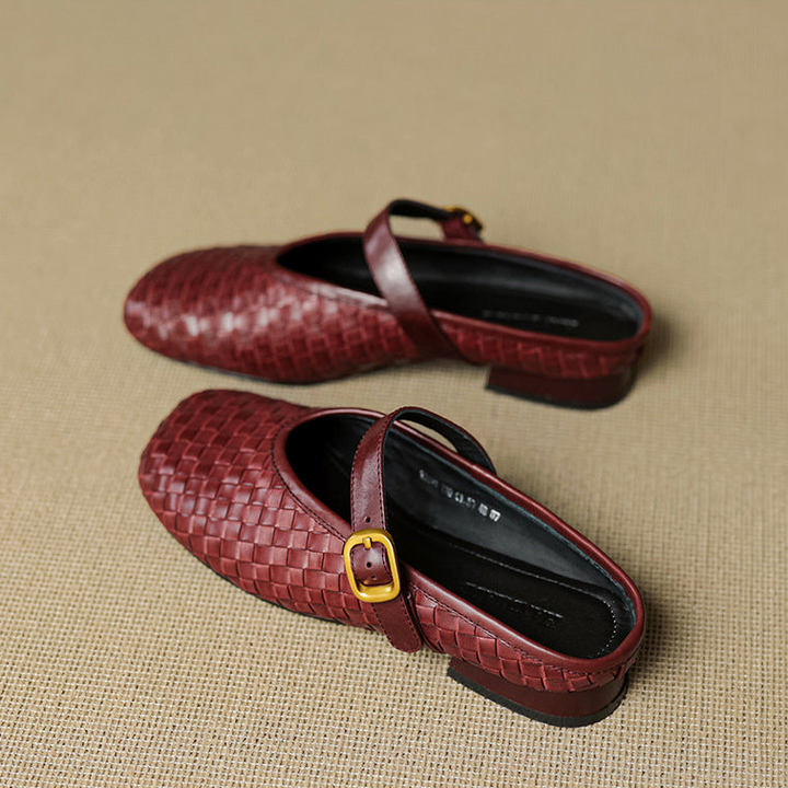 Teyli Genuine Leather Mules
