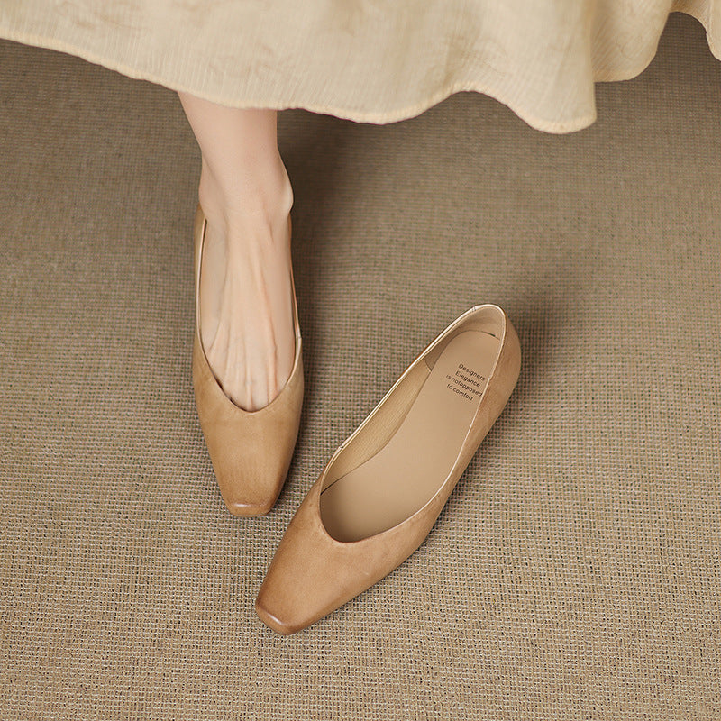 Mylie Genuine Leather Flats