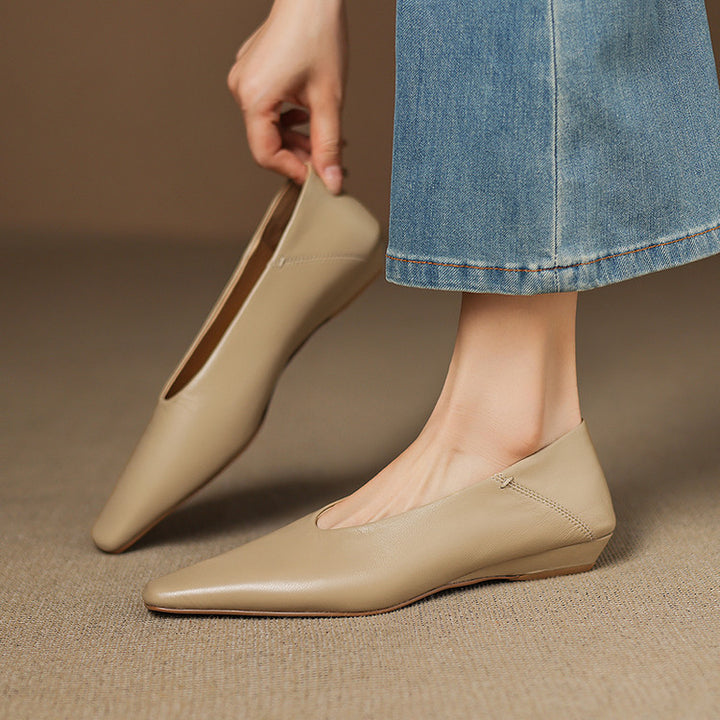 Demir Genuine Leather Flats