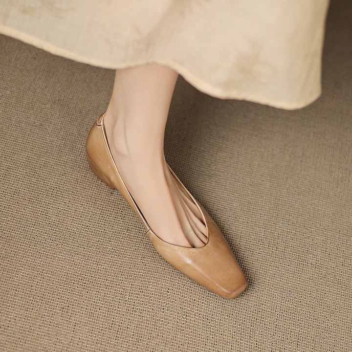 Mylie Genuine Leather Flats