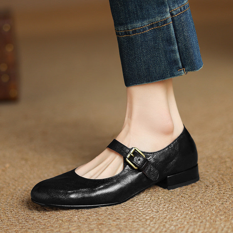 Kelsi Genuine Leather Shoes