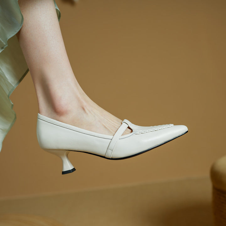 Virex Genuine Leather Heels