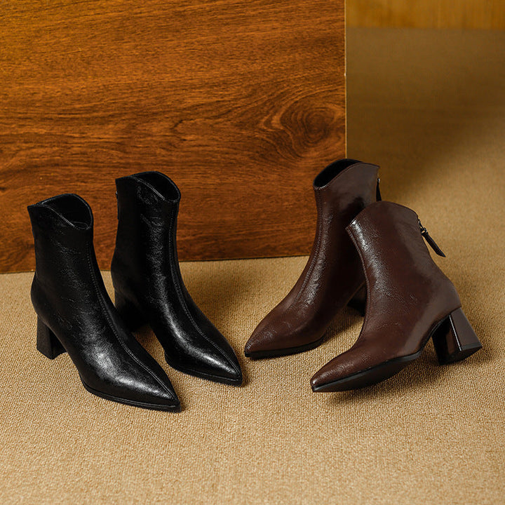 Yulia Leather Boots