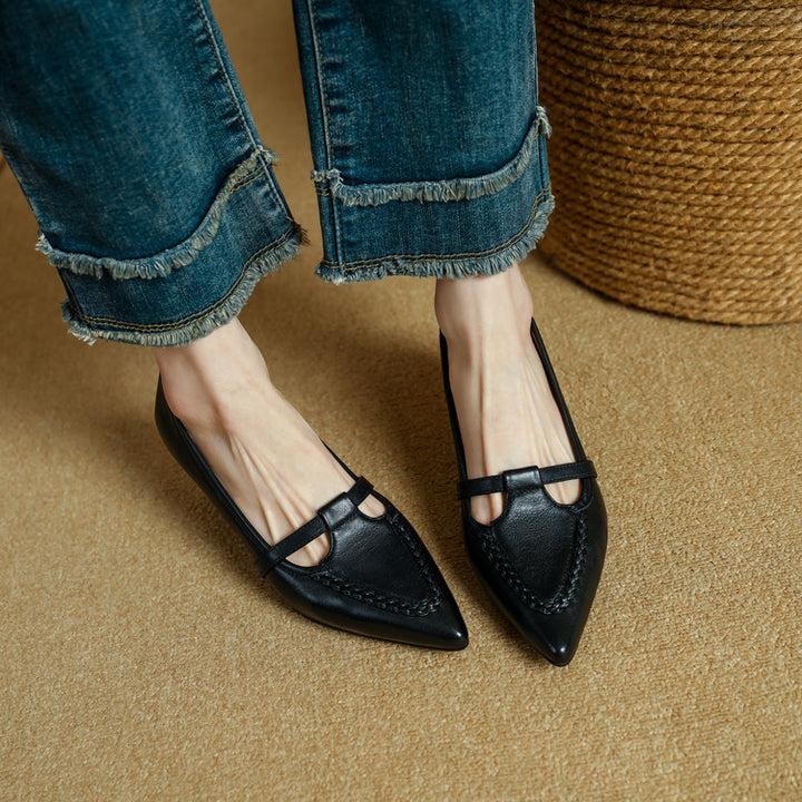 Virex Genuine Leather Heels