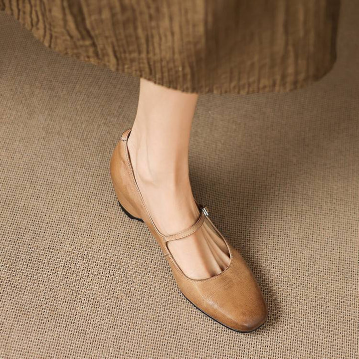 Nera Genuine Leather Pumps