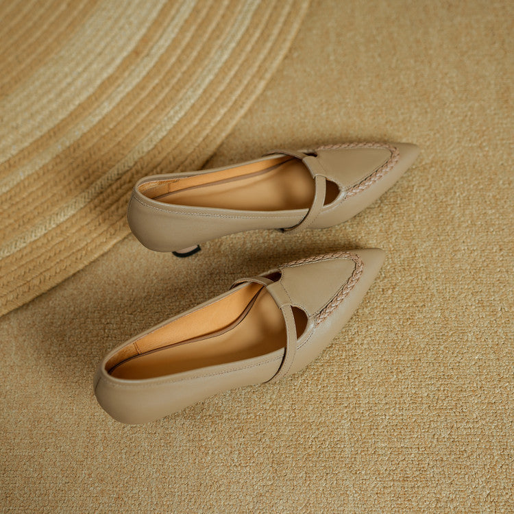 Virex Genuine Leather Heels