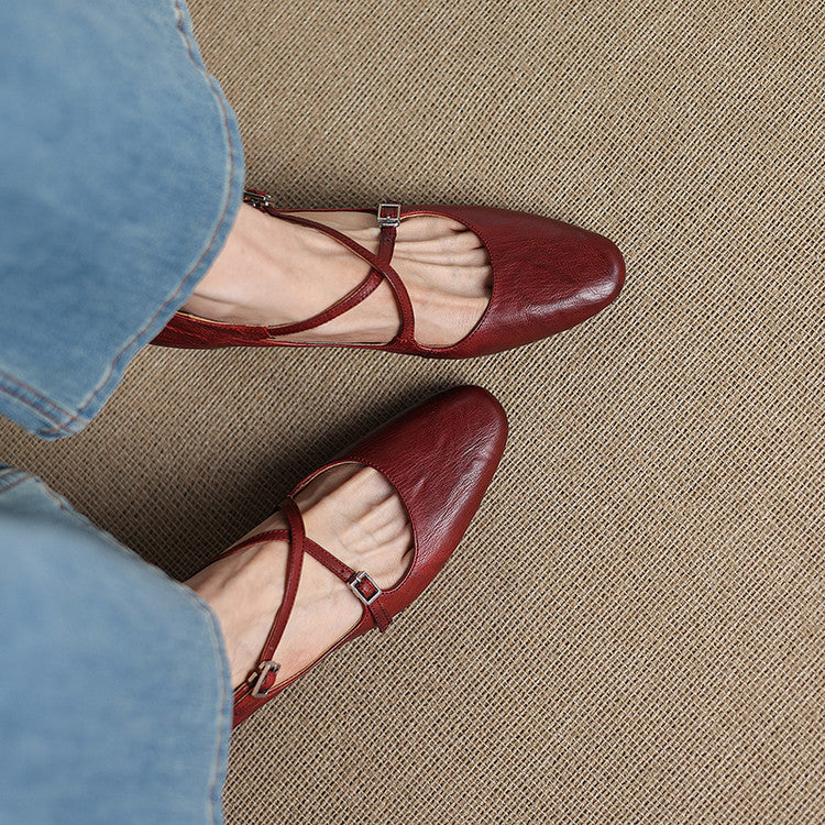 Faria Genuine Leather Heels