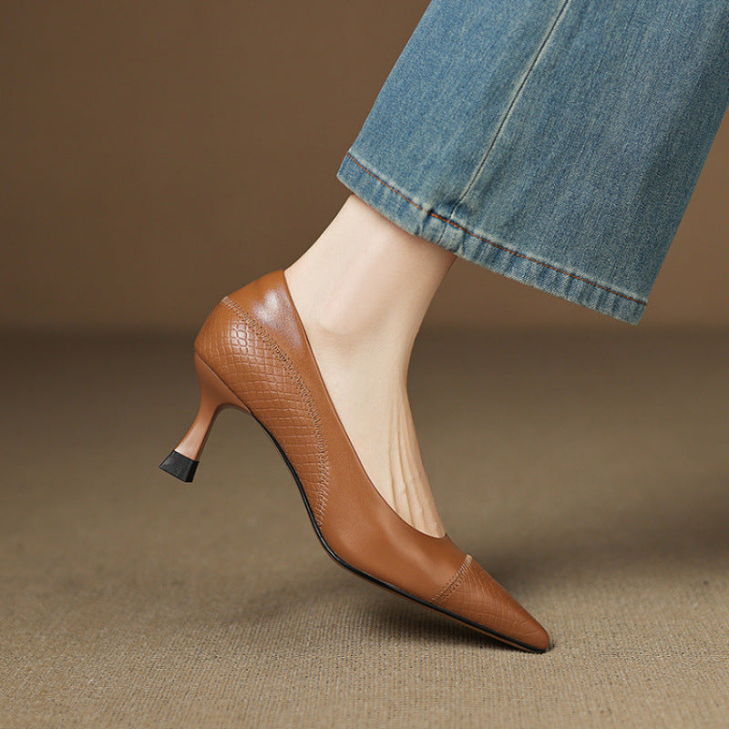 Edah Genuine Leather Heels