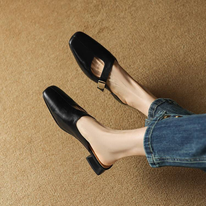 Anera Leather Mules