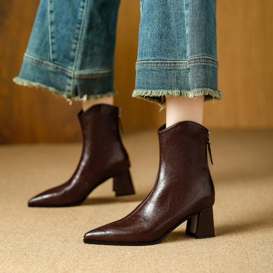 Yulia Leather Boots
