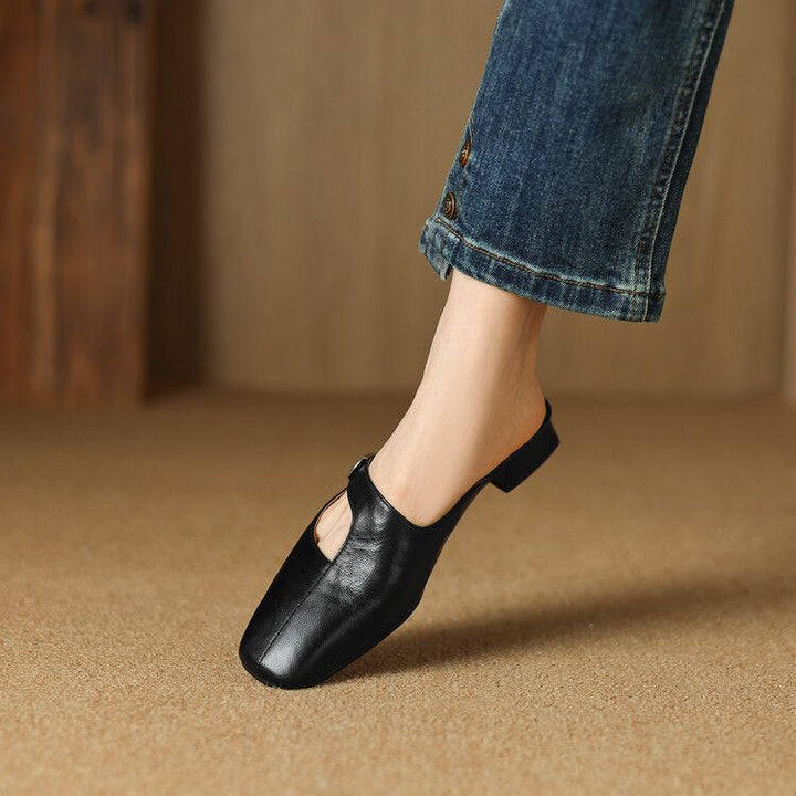 Anera Leather Mules
