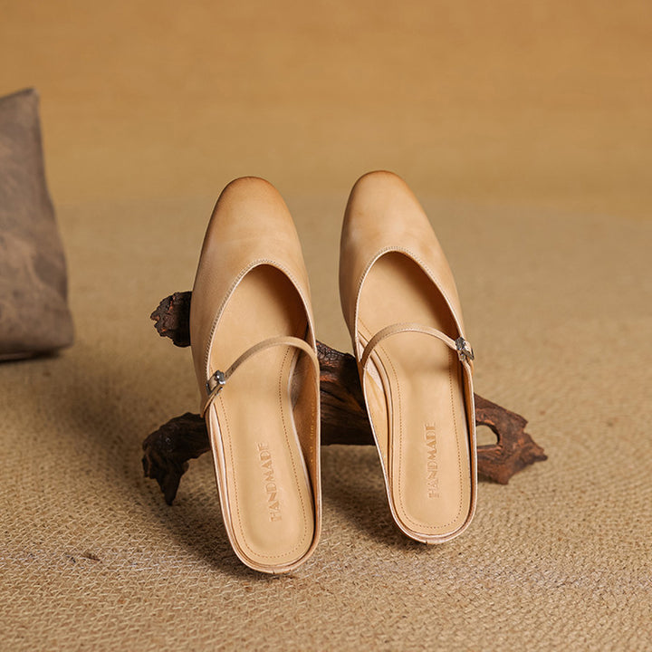 Monro Genuine Leather Mule