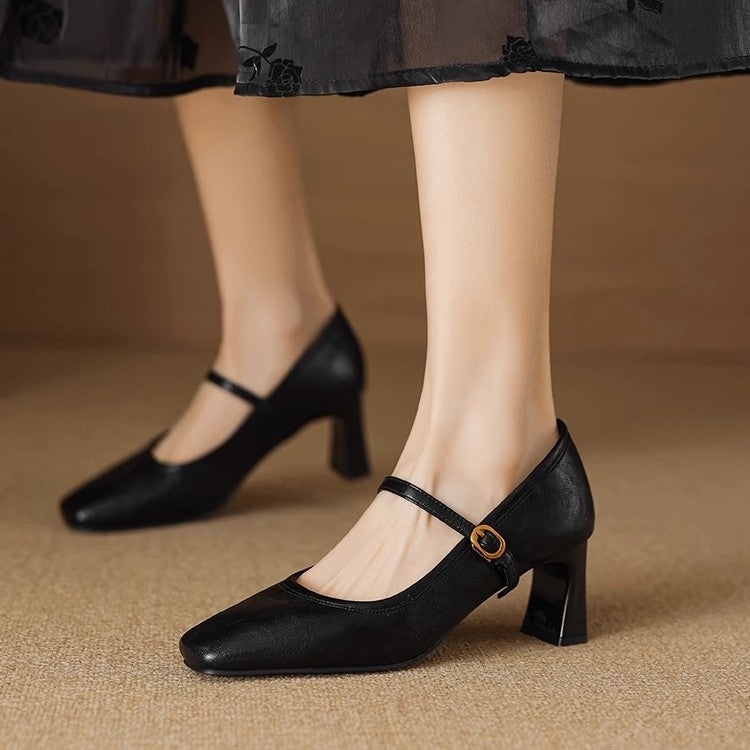 Santoni Leather Heels