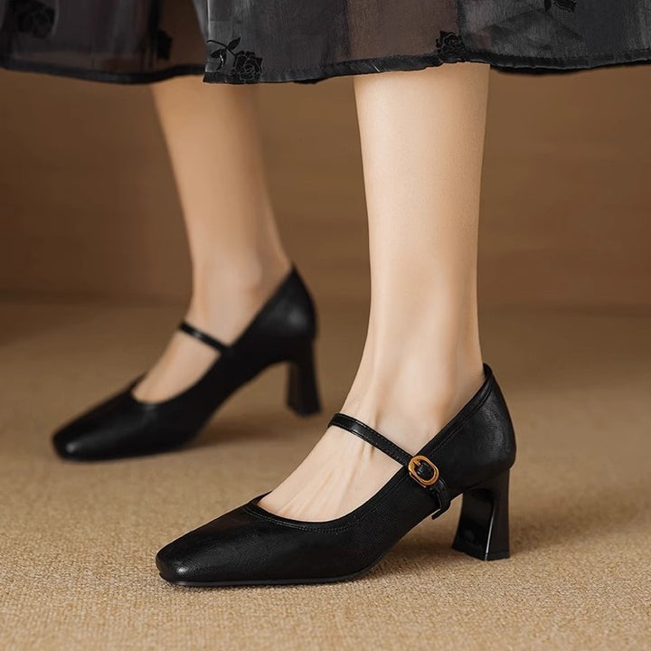 Santoni Leather Heels