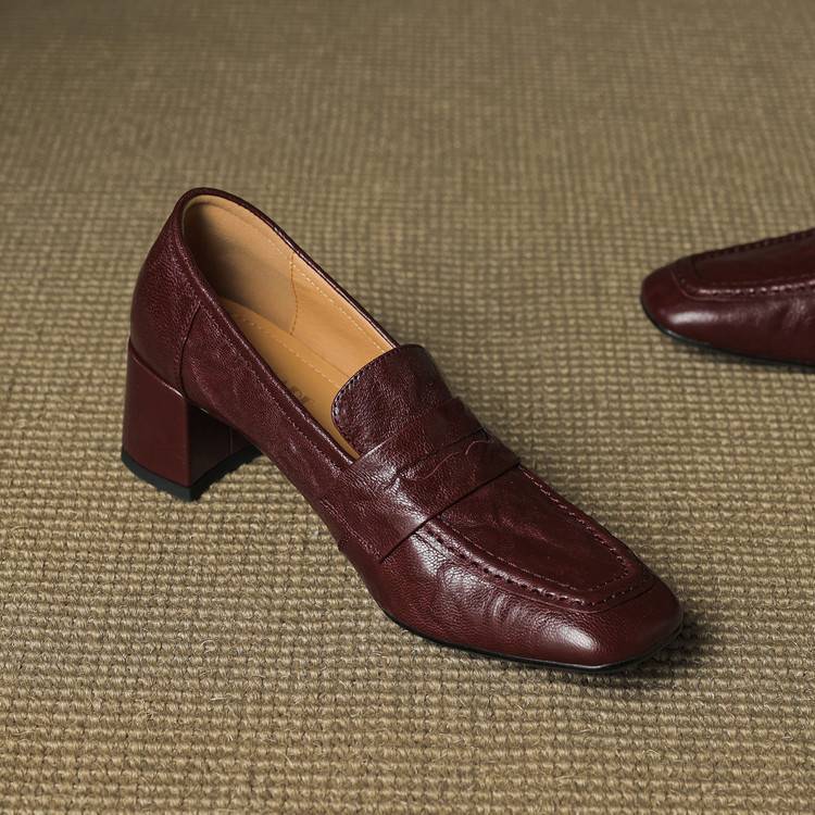 Kelly Genuine Leather Heels