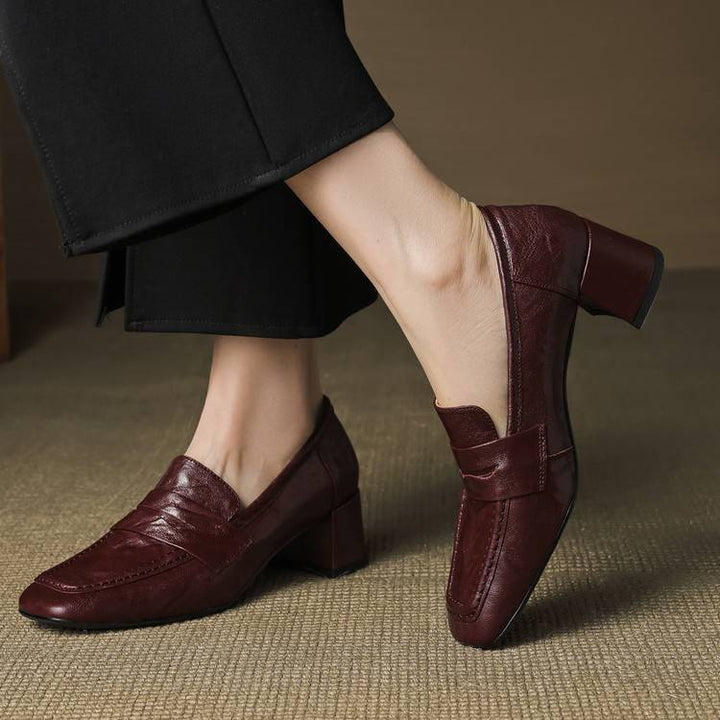 Kelly Genuine Leather Heels
