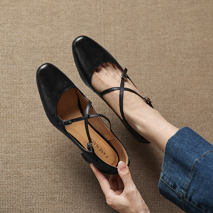 Faria Genuine Leather Heels