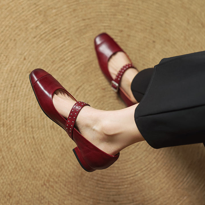 Hyli Genuine Leather Shoes