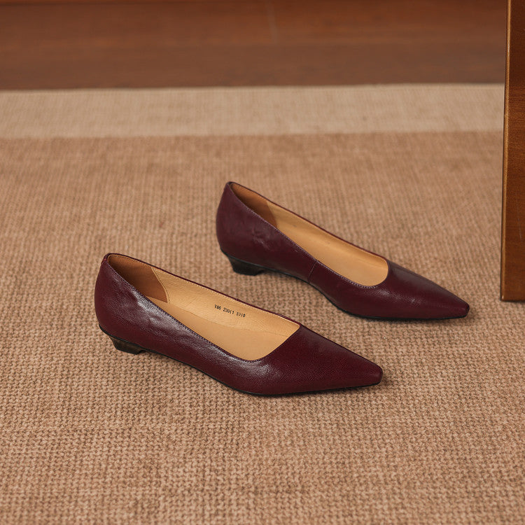 Kaela Genuine Leather Pumps