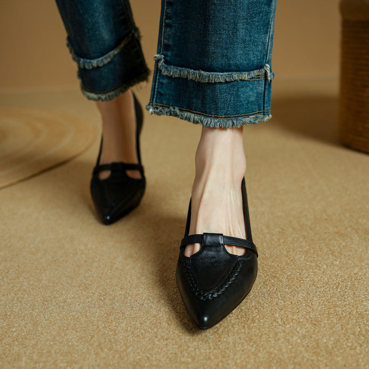 Virex Genuine Leather Heels