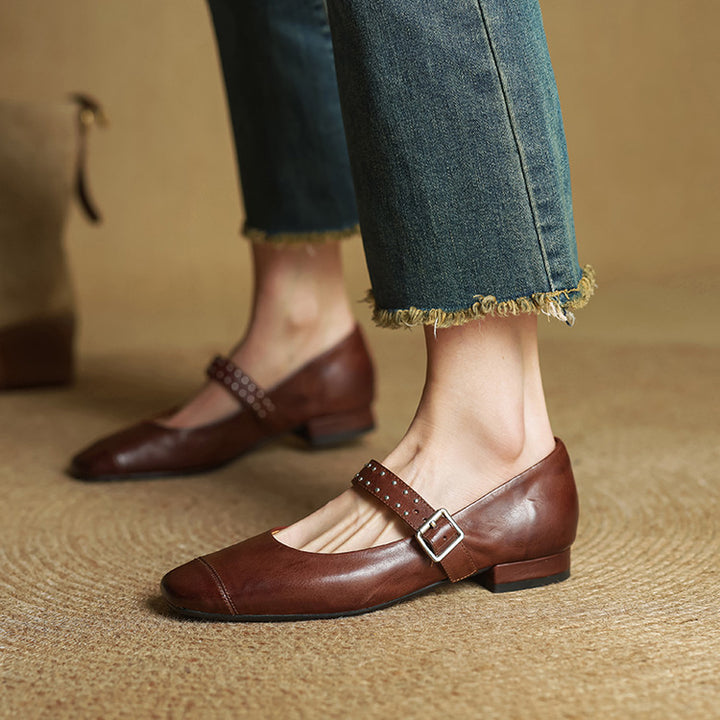 Hyli Genuine Leather Shoes