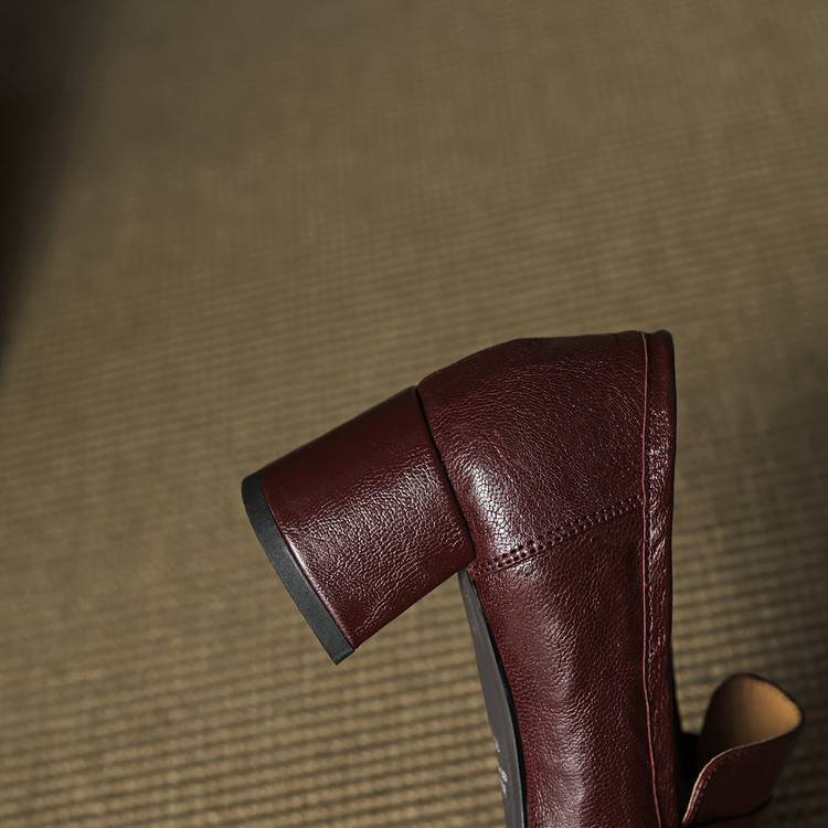 Kelly Genuine Leather Heels