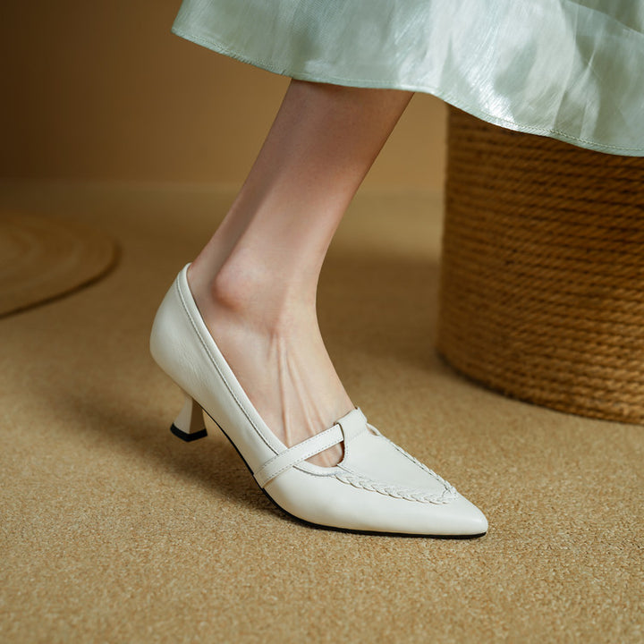 Virex Genuine Leather Heels