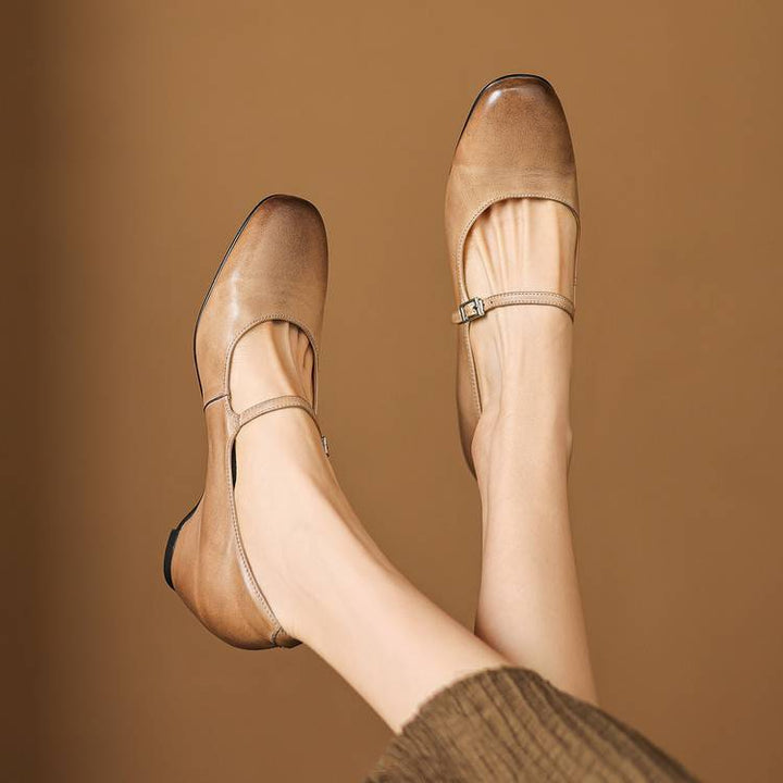 Nera Genuine Leather Pumps