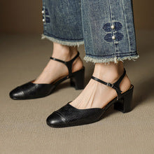 Alina Genuine Leather Pumps