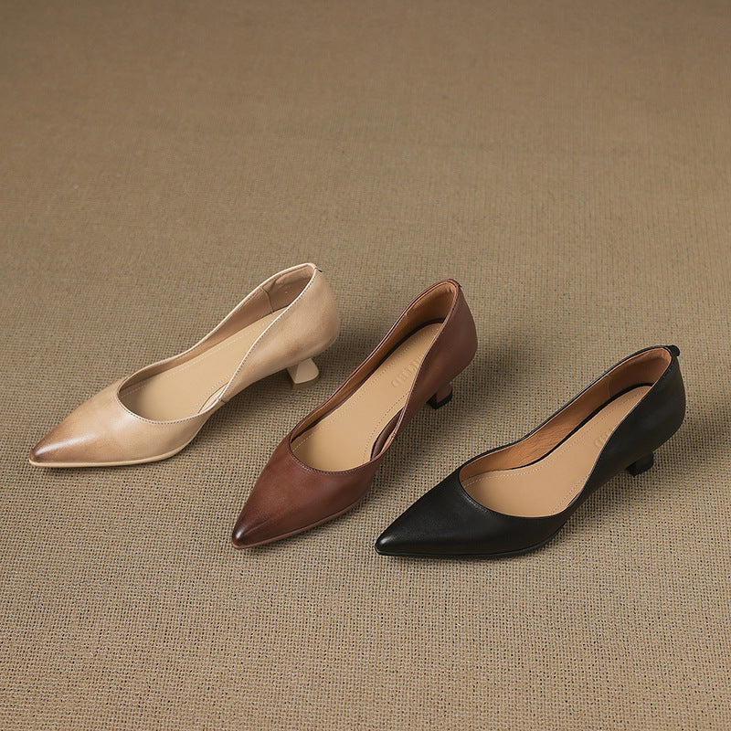 Yardley Genuine Leather Heels