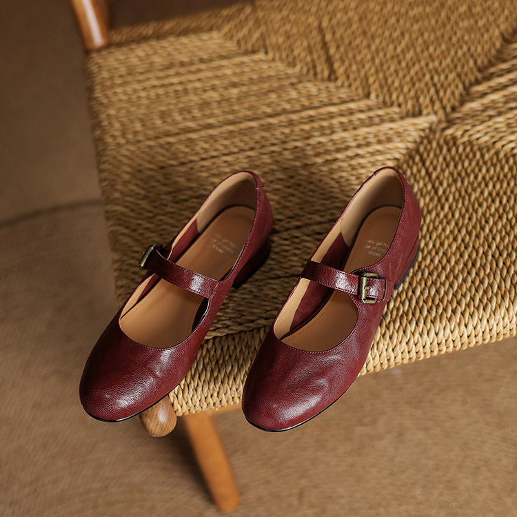 Kelsi Genuine Leather Shoes