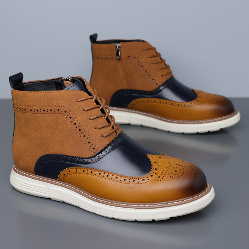 Vespa Genuine Leather Boots
