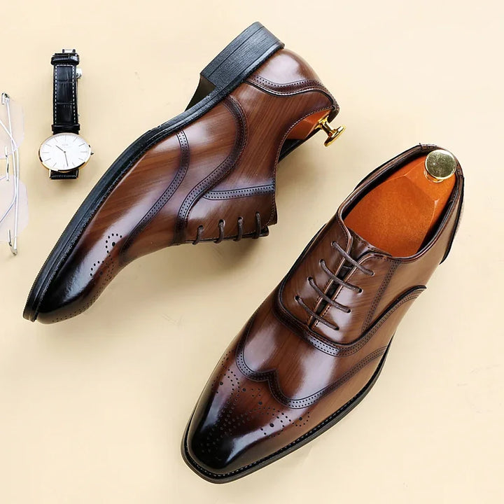 Masken Genuine Leather Oxfords