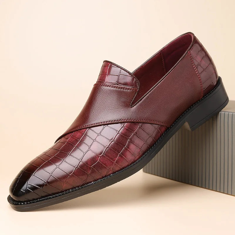 Carmon Genuine Leather Loafers