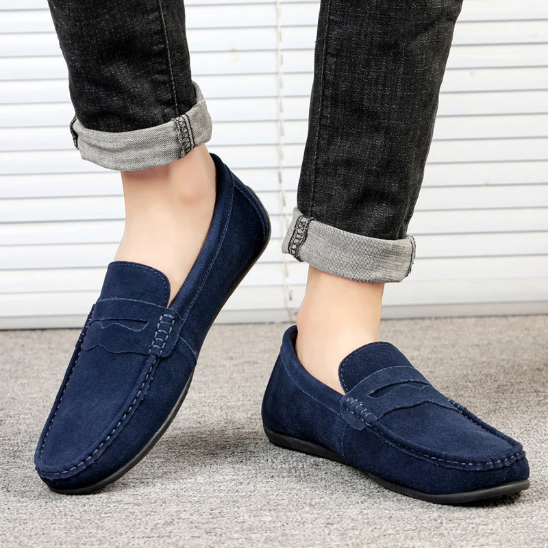 Lascar Genuine Suede Loafers