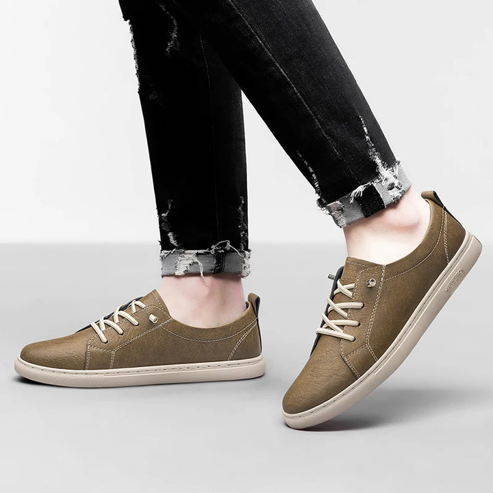 Maser Genuine Leather Sneakers