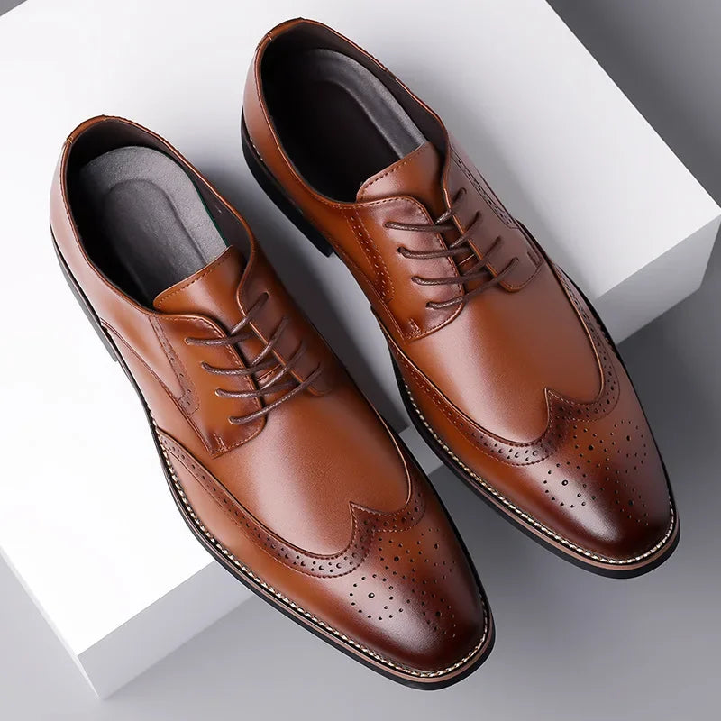 Edman Genuine Leather Oxfords