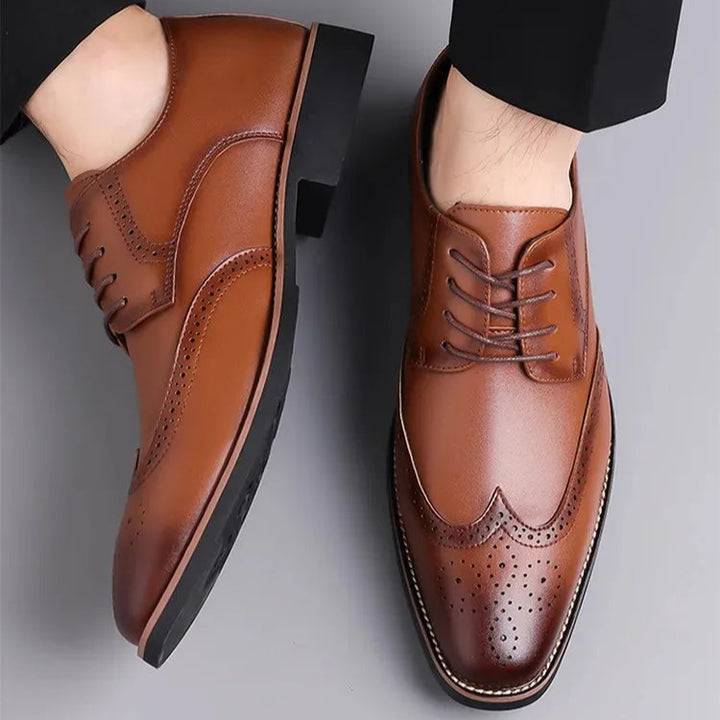 Edman Genuine Leather Oxfords