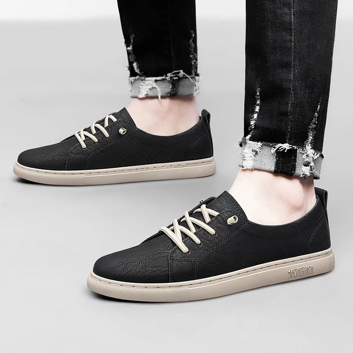 Maser Genuine Leather Sneakers