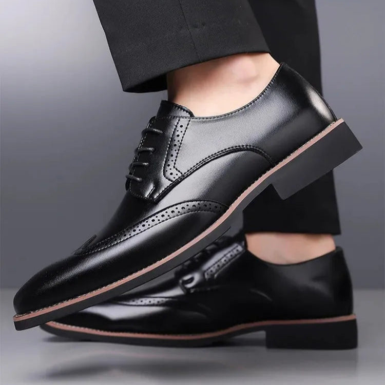 Edman Genuine Leather Oxfords