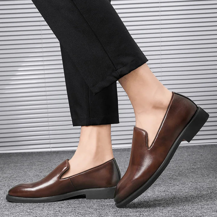 Orlan Genuine Leather Loafers