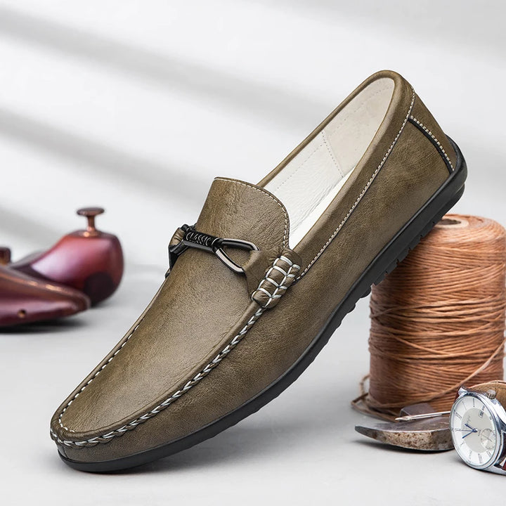 Vaquer Genuine Leather Loafers