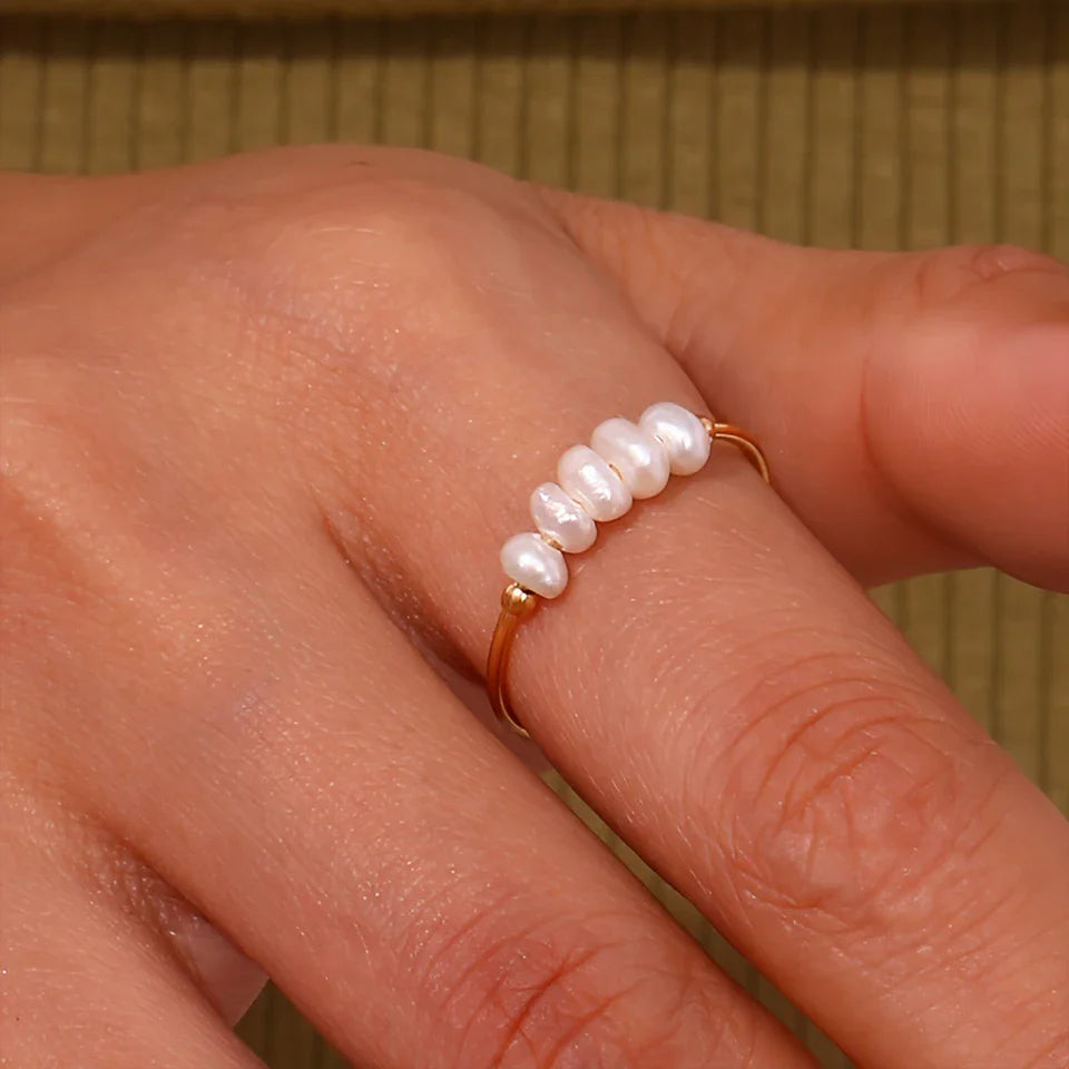Aurea Pearl Ring