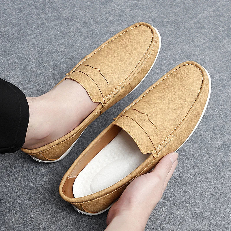 Harson Genuine Leather Loafers