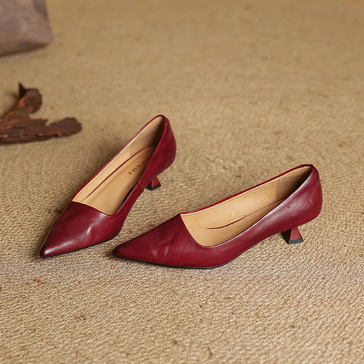 Mira Genuine Leather Heels