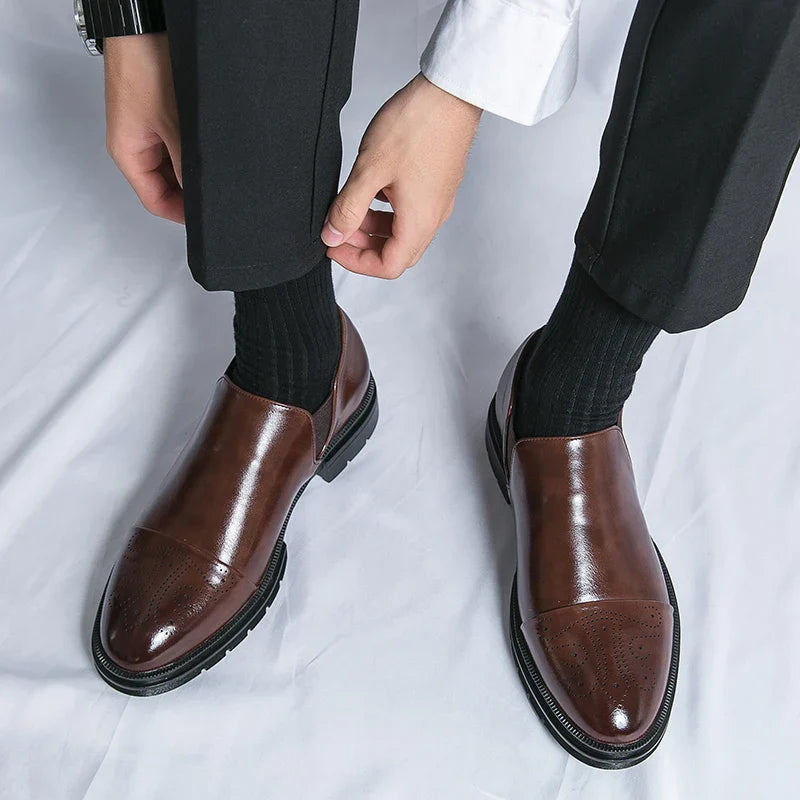 Montel Genuine Leather Shoes